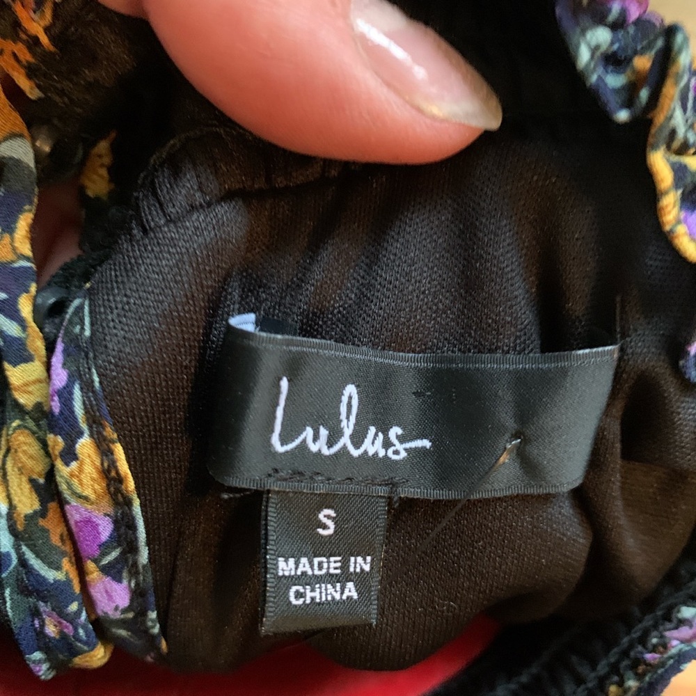 Lulus dress, new. Size small. Boho and festival - Picture 4 of 9